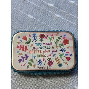 Prayer Box You Make The World A Better Place Just By Being In It Gift Tin